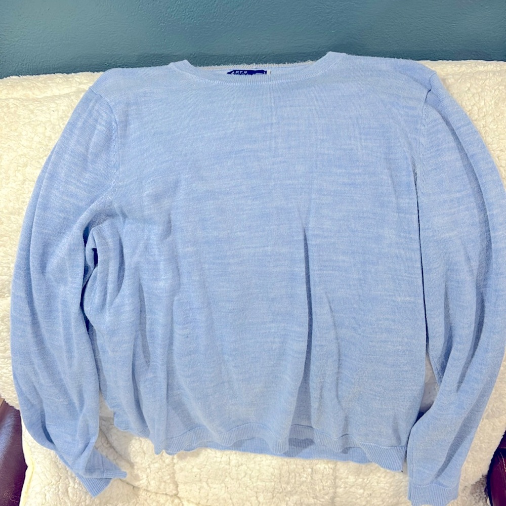 Blue APT. 9 crewneck